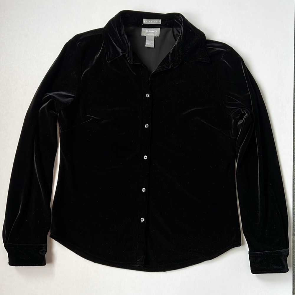 Old Navy velour top